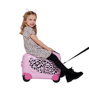 Samsonite Dream Rider Ride-On "Leopard" Suitcase
