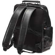 Mancini leather backpack deals