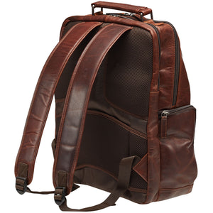 Mancini Buffalo Collection Leather Backpack