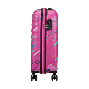 American Tourister WAVEBREAKER-DISNEY MINNIE PINK Carry ON SPINNER